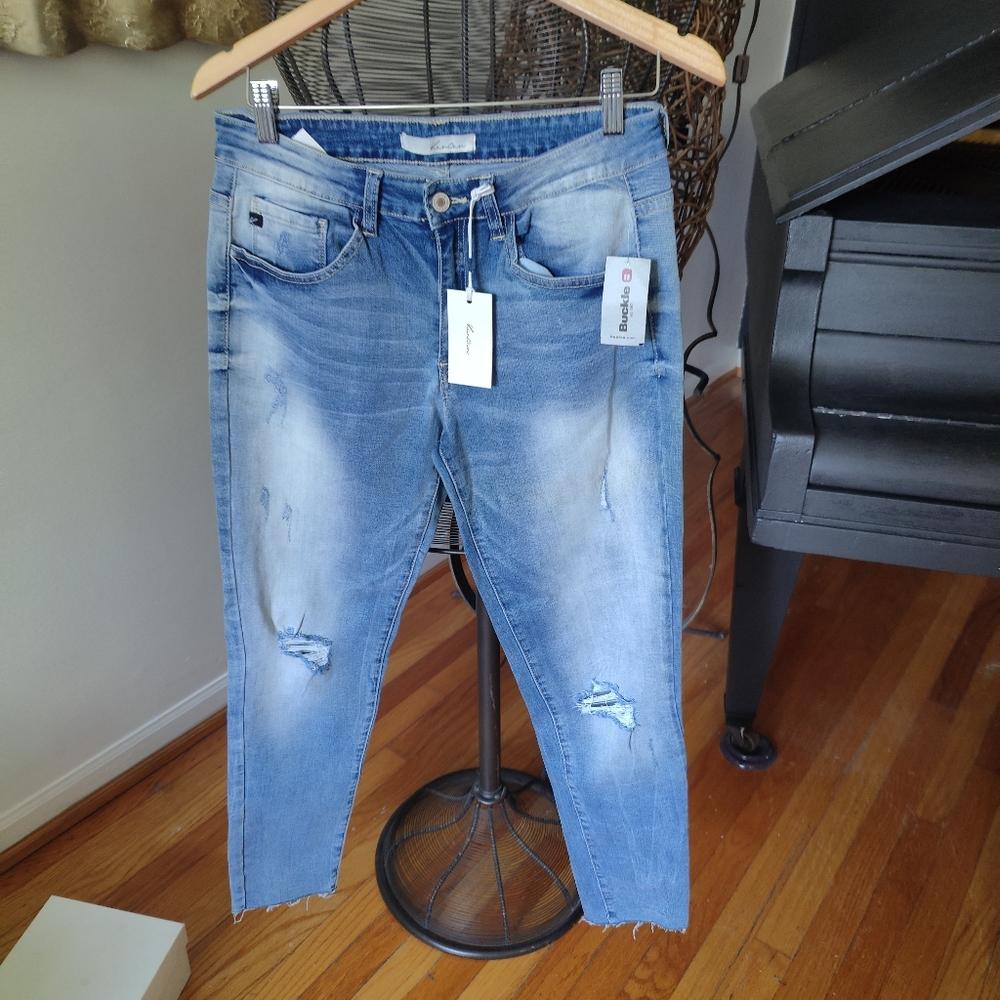 kancan women midrise skinny jeans size 30